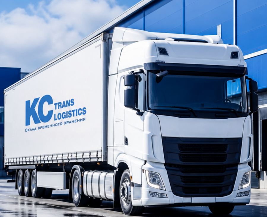 Тягач с полуприцепом KC Trans Logistics